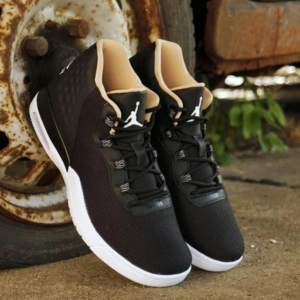 Alternative view of Giày Nike Jordan Academy GS 'Black' 844520-012