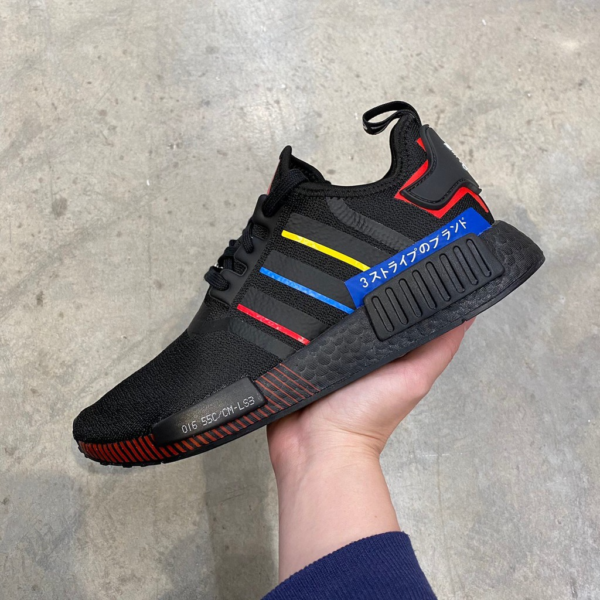 Giày Adidas NMD R1 'Olympic Pack Black' FY1434 - Ảnh 3