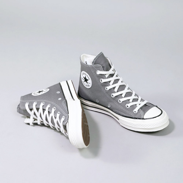 Giày Converse Chuck 70 Hi 'Grey Ivory' 164946C - Ảnh 3