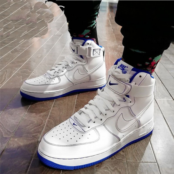 Giày Nike Air Force 1 High 'Royal Blue' CV1753-101 - Ảnh 4