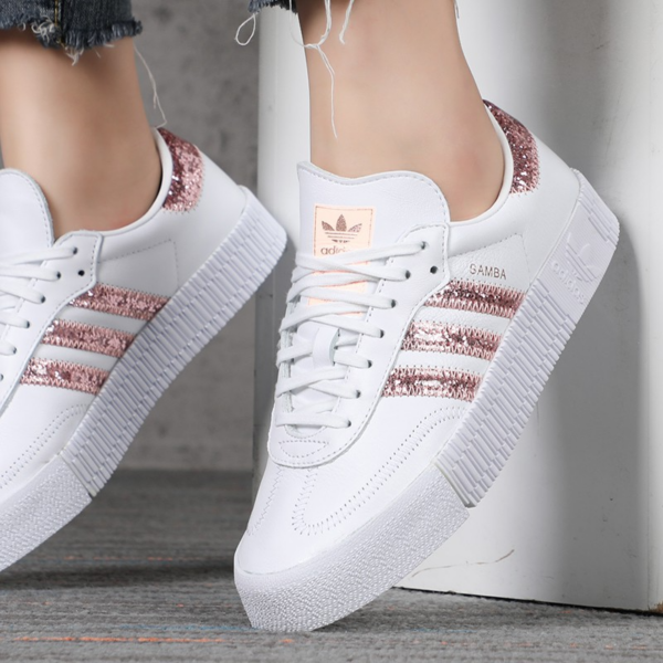 Giày Adidas Samba Rose Wmns 'Cloud White' FX3816 - Ảnh 3