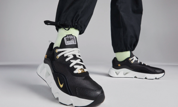 Giày Nike RYZ 365 2 'Black Metallic Gold' DJ1518-001 - Ảnh 8