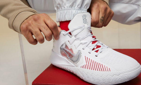 Giày Nike Kyrie Flytrap 5 EP 'White University Red' DC8991-100 - Ảnh 6