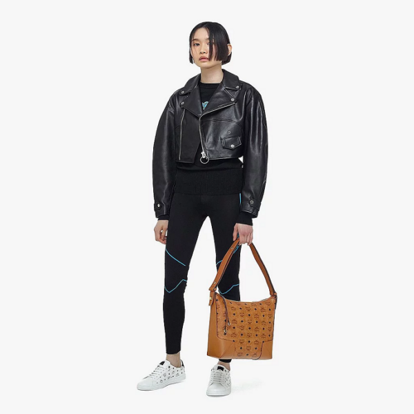 Túi MCM Klara Hobo Visetos Cognac MWHBSKM02CO001 - Ảnh 5