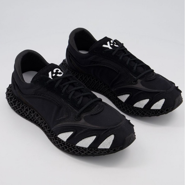 Giày Adidas Y-3 Runner 4D 'Black' FU9207 - Ảnh 5