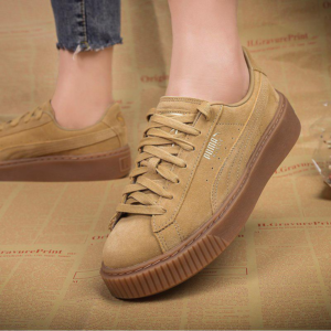 Alternative view of Giày Puma Wmns Suede Platform SD 'Oatmeal' 364718-01