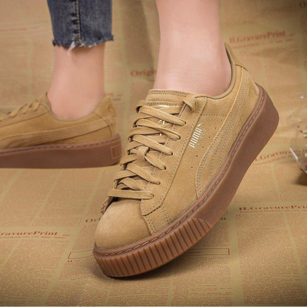 Giày Puma Wmns Suede Platform SD 'Oatmeal' 364718-01 - Ảnh 2