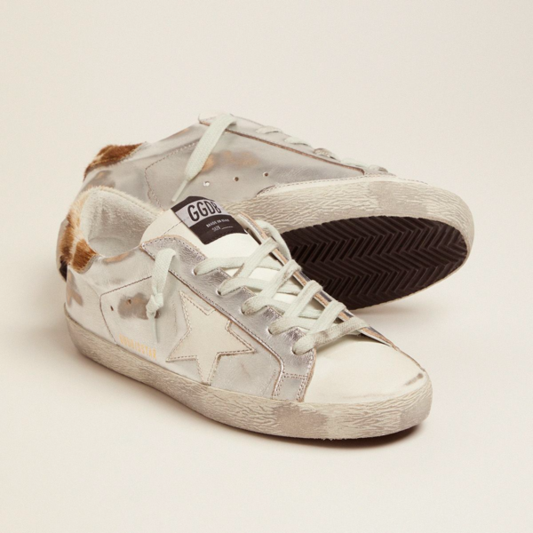 Giày Golden Goose Super Star Animal Print Heel GWF00101 F001414 70167 - Ảnh 3