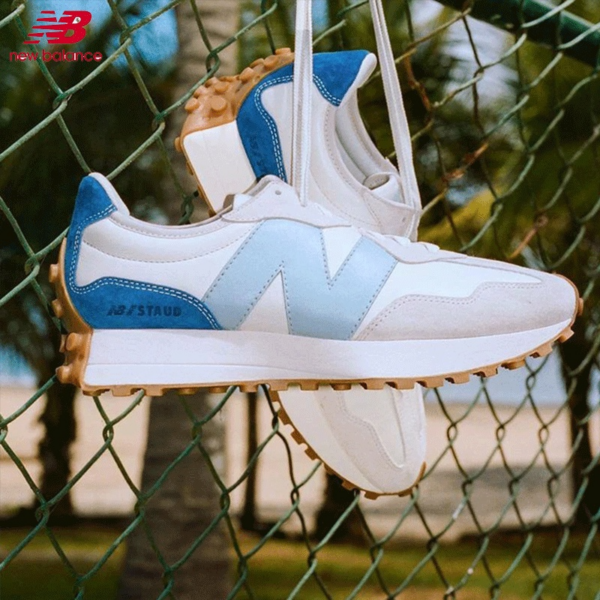 Giày New Balance STAUD x 327 'Sea Salt Atlantic' MS327SZ - Ảnh 2