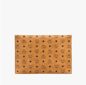 Alternative view of Túi MCM Medium Tri Pouch In Visetos Mix Cognac MXZBSVI04CO001