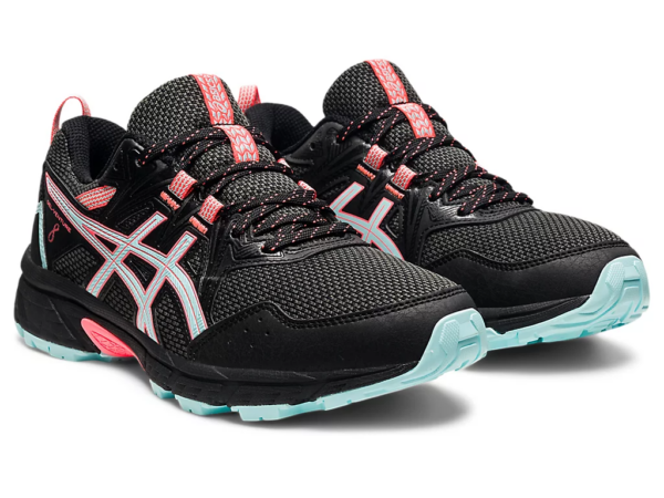 Giày Asics Wmns Gel Venture 8 Wide 'Black Clear Blue' 1012A706-008 - Ảnh 4
