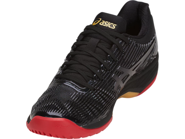 Giày Tennis Asics Solution Speed FF L.E 'Black Rich Gold' 1042A047-001 - Ảnh 2