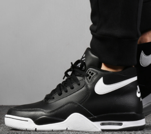 Alternative view of Giày Nike Flight Legacy 'Black White' BQ4212-002