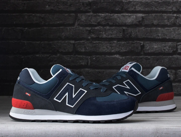 Giày New Balance 574 'Navy Black' ML574EAE - Ảnh 5