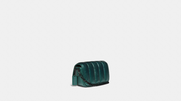 Tui Coach Dinky 18 With Quilting 'Metallic Dark Green' C6622-V5TFU