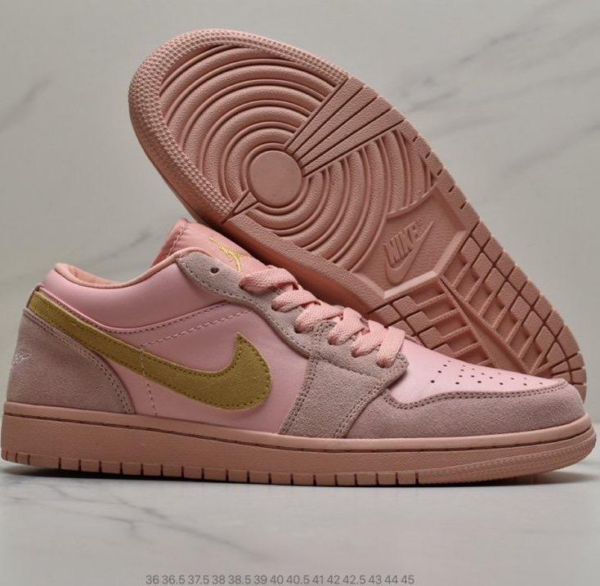 Giày Nike Air Jordan 1 Low 'Coral Stardust' CJ9216-676 - Ảnh 5