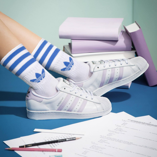 Giày Adidas Wmns Superstar 'Purple Tint' FV3374 - Ảnh 2
