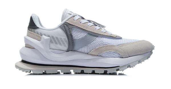 Giày Li Ning 92 Square Catwalk Breathable Casual Running AGCR058-1 - Ảnh 2