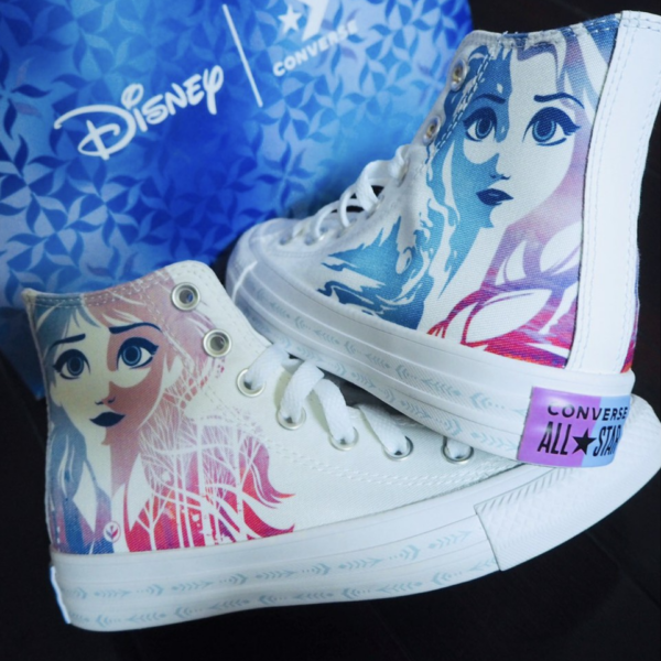 Giày Converse Frozen 2 x Chuck Taylor All Star High 'Anna And Elsa' 167357C - Ảnh 4