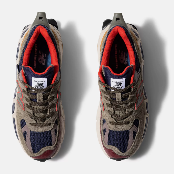 Giày New Balance Salehe Bembury x 574 YURT 'Team Forest Green' MS574YSB - Ảnh 7