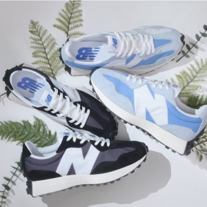 Alternative view of Giày New Balance 327 'Stellar Blue' MS327LC1