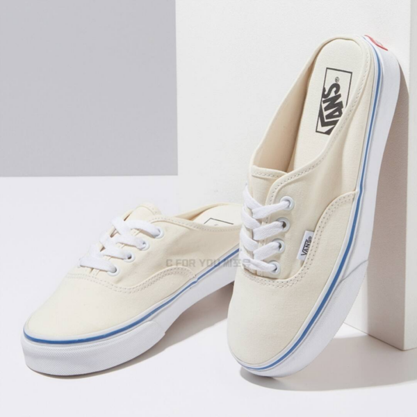 Giày Vans Canvas Authentic Mule Sneakers VN0A54F7JTT - Ảnh 2