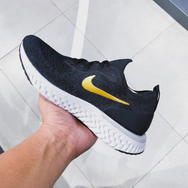 Giày Nike Wmns Epic React Flyknit 'Metallic Gold' AQ0070-013 - Ảnh 4
