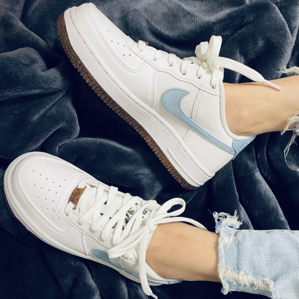 Giày Nike Air Force 1 LV8 GS 'Indigo' DA3093-100 - Ảnh 4