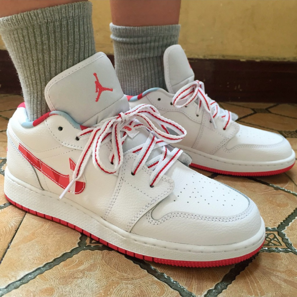 Giày Nike Air Jordan 1 Low GG 'Topaz Mist' 554723-104 - Ảnh 2