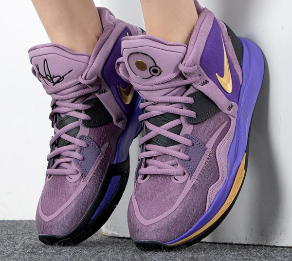 Giày Nike Kyrie Infinity 8 'Purple Gold' DC9134-500 - Ảnh 4