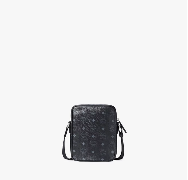Túi MCM Mini NS Klassik Crossbody In Visetos Black MMRAAKC04BK001 - Ảnh 3