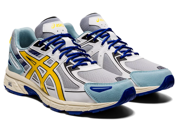 Giày Asics Men's Gel-Venture 6 'Grey Vibrant Yellow' 1201A366-021 - Ảnh 4