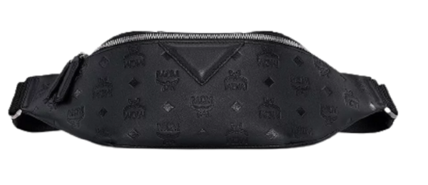 Túi MCM Medium Fursten Belt Bag In Monogram Leather Black MMZAAFI07BK001