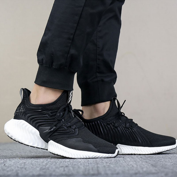 Giày Adidas Alphabounce Instinct CC M 'Black White' D97280 - Ảnh 2