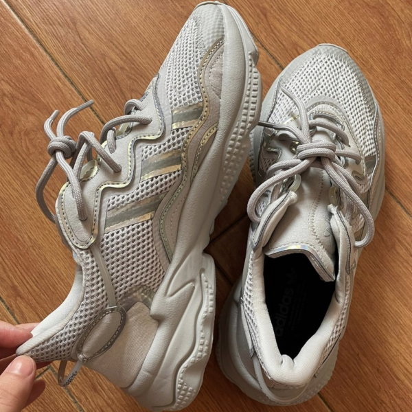 Giày Adidas Ozweego Grey FV9656 - Ảnh 3