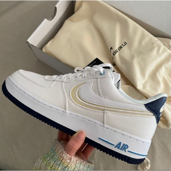 Giày Nike Air Force 1 Premium 'White Fossil' DB3541-100 - Ảnh 2