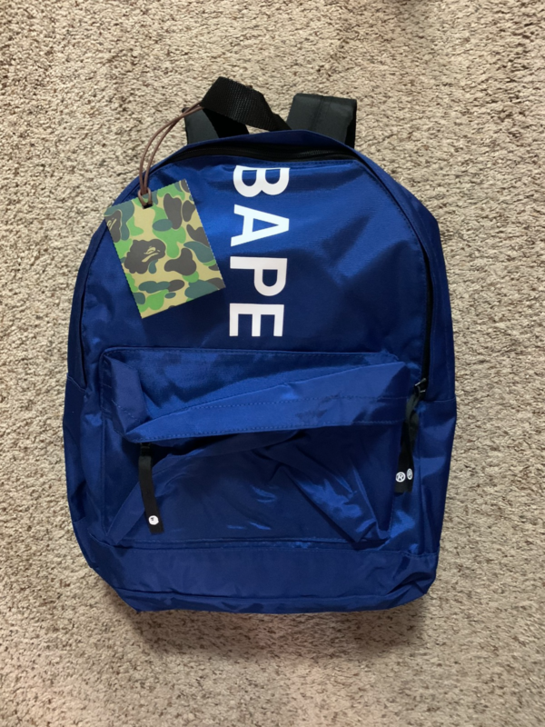 Balo Bape Happy New Year Backpack (SS20) Blue B-HANYBBL - Ảnh 2