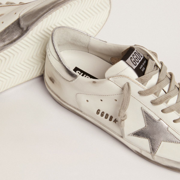 Giày Golden Goose Super Star White GMF00101-F000314-80185 - Ảnh 5