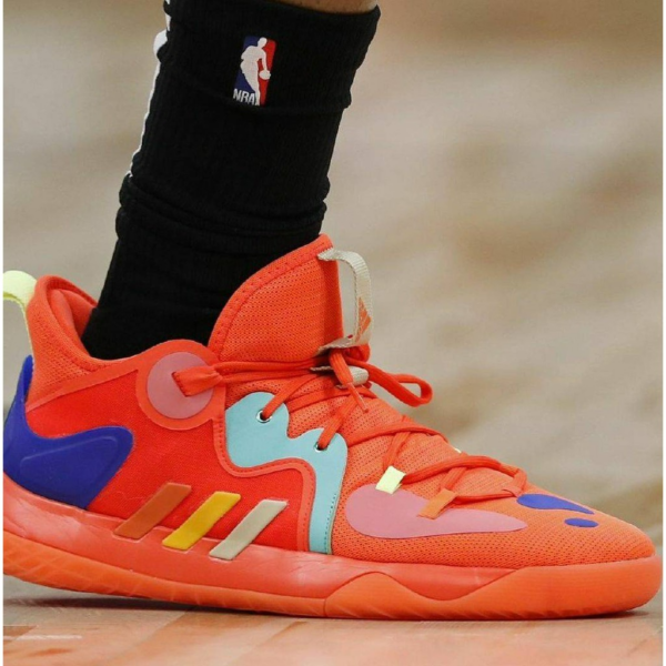 Giày Adidas Harden Stepback 2 'Solar Red' FZ1077 - Ảnh 5
