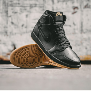 Alternative view of Giày Nike Air Jordan 1 Retro BG 'Black Gum' 575441-020
