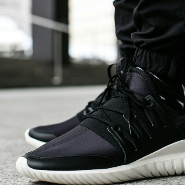 Giày Adidas Tubular Radial 'Black White' S80114 - Ảnh 3