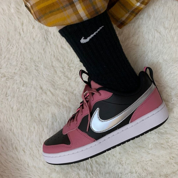 Giày Nike Court Borough Low 2 SE GS 'Desert Berry' CT3964-600 - Ảnh 5