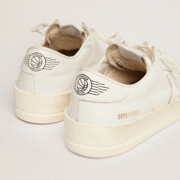 Giày Golden Goose Stardan Leather 'White' GWF00128-F000566-10100 - Ảnh 4