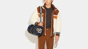 Tui Coach X Disney Duffle Disney World Motif 'Midnight Navy' C8489-JIEFH