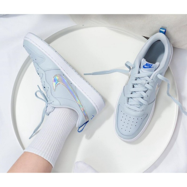 Giày Nike Court Borough Low 2 FP Aura (GS) CJ2239-401 - Ảnh 5