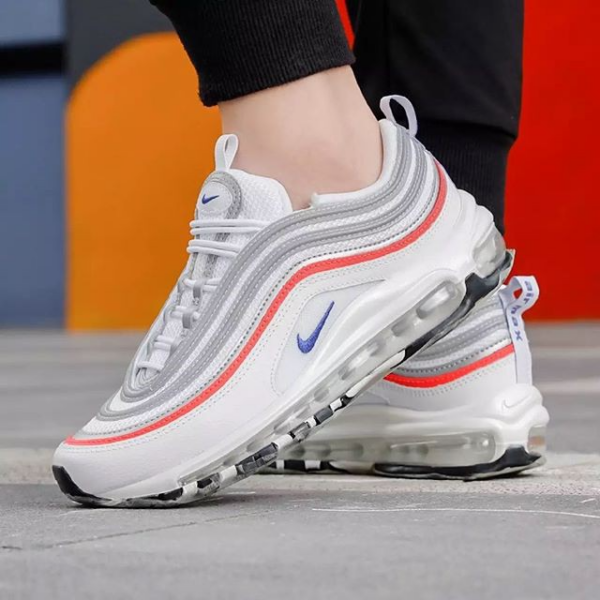 Giày Nike Wmns Air Max 97 Essential 'Flash Crimson Silver' CZ6087-101 - Ảnh 3