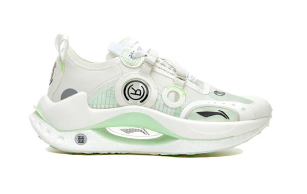 Giày Li Ning Paris Fashion Week 'White Green' ARHR087-2 - Ảnh 2