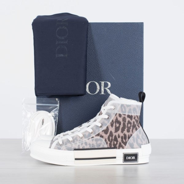 Giày Dior B23 High 'Leopard' 3SH118YQL H369 - Ảnh 4