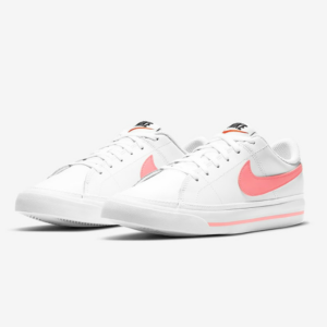 Alternative view of Giày Nike Court Legacy GS 'White Sunset Pulse' DA5380-103
