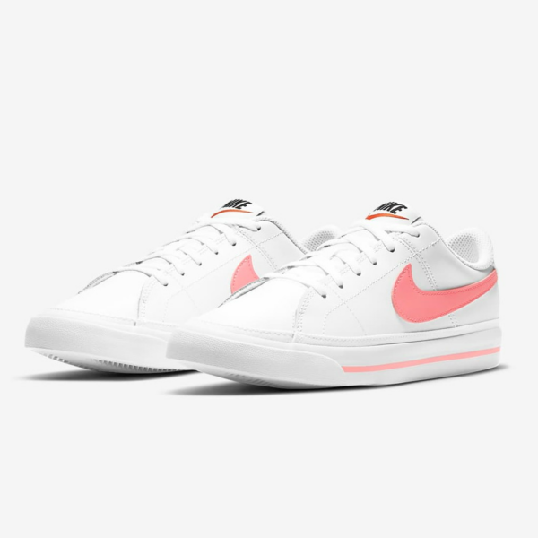 Giày Nike Court Legacy GS 'White Sunset Pulse' DA5380-103 - Ảnh 2